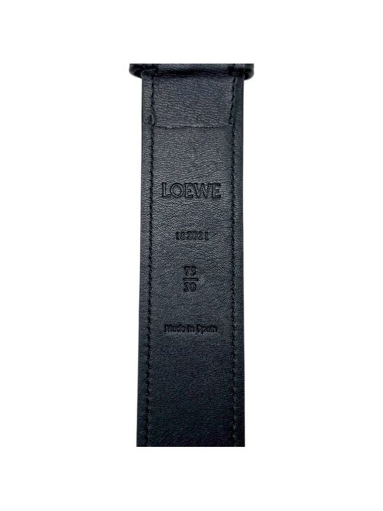 Loewe Belt Black Waist 80 cm 30 mm Leather main image 4